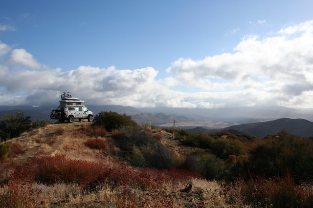 Camping on Mt. Palomar